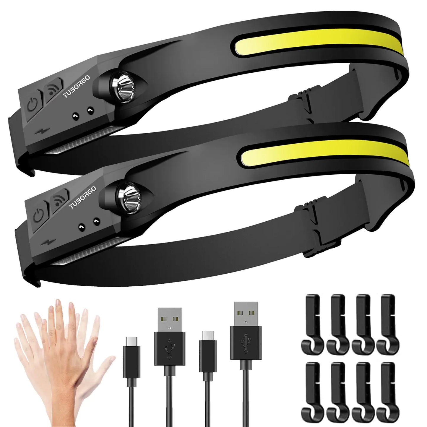 LED-Pannlampa 180° - Sensor