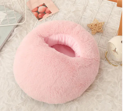 USB connected soft foot warmer