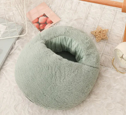 USB connected soft foot warmer