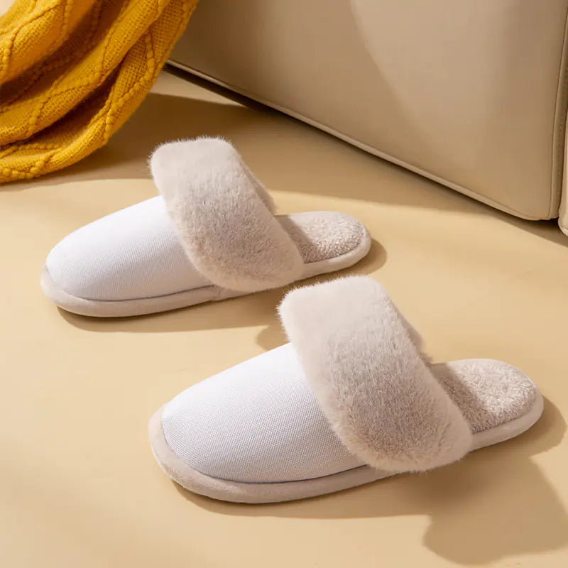 Lovely Removable Cotton Winter Slippers