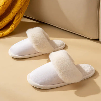 Lovely Removable Cotton Winter Slippers